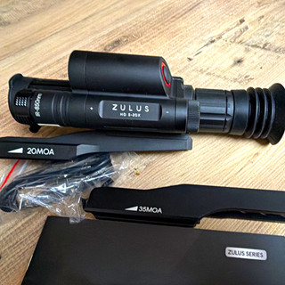 ZULUS HD 5 20x Day/Night Digital Night With LRF IR 850nm 50mm Rail v1 not v2
