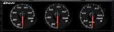 Defi Genuine Oem Din Gauge Style98 Hommage Black Df14405