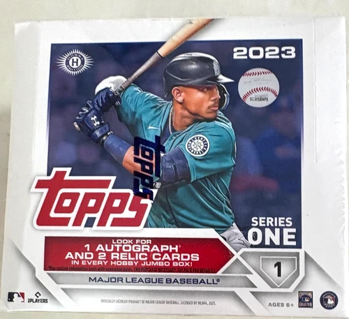 2023 TOPPS SERIES 1 JUMBO   BASEBALL HOBBY BOX