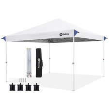 10x10 Pop Up Canopy with One Push Setup-Easy Up Canopy with 99% UV Blocking -...