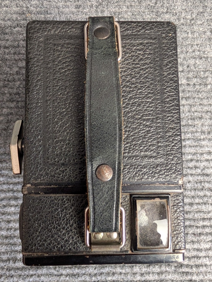 Vintage Zeiss Ikon Box Tengor 54/2 6x9 Camera w/ Goerz Frontar