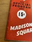 1936 NY Americans Toronto Maple Leafs Madison Square Garden Game Program 5.0 — photo 4