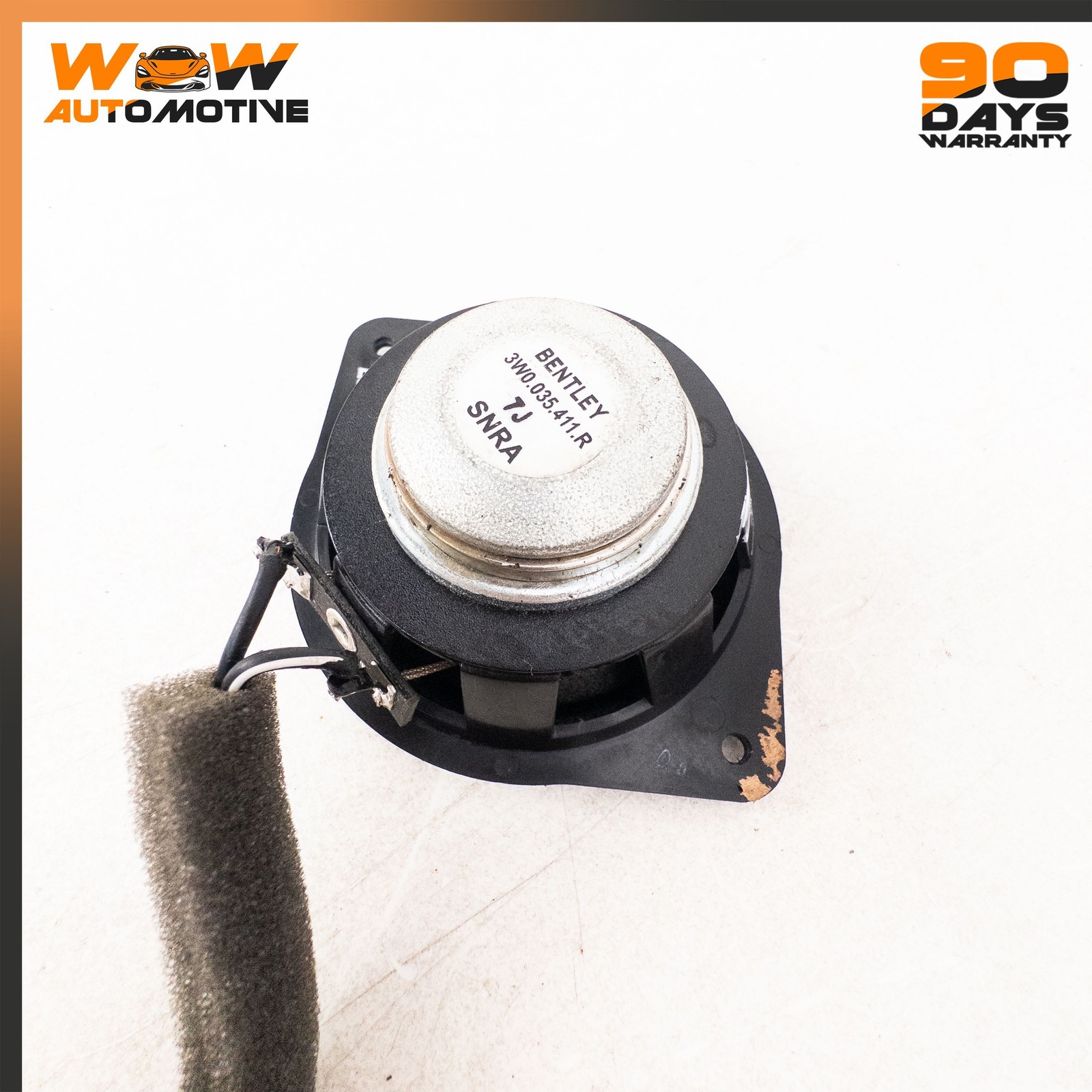 04-13 BENTLEY CONTINENTAL GTC RIGHT LEFT MID TON RANGE SOUND SPEAKER SET OEM