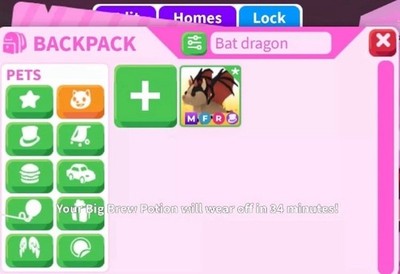 ADOPT ME MEGA BAT