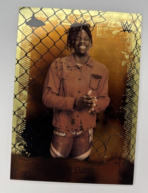Je’von Evans SuperFractor 1/1 2025 Topps Chrome Cactus Jack Astro Knight