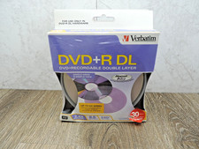 Verbatim DVD R DL DVD Recordable Double Layer 2.4x 8.5GB/Go Data 3x 10 Packs