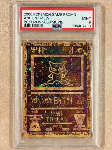 2000 Pokemon Ancient Mew Holo Movie Promo *PSA 9 MINT#135407490*