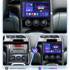 9 For Peugeot 3008 2009-2015 Gps Carplay Car Stereo Radio Multimedia Screen Bt