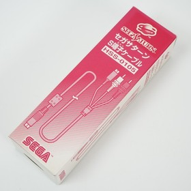 SEGA SATURN Official S Video Cable HSS-0105 w/ Box [NEW] M152
