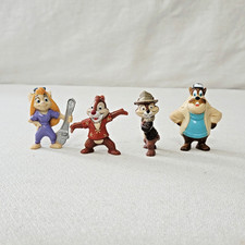 The Kellogg Co. 1991 Disney Rescue Rangers 2" Figures set of 4