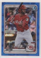 2020 Bowman Chrome Draft Sapphire Edition Quin Cotton #BD-104 7iu