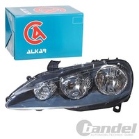 Alkar H7/H1 Scheinwerfer Schwarz Rechts Passend FüR Alfa Romeo 147 | 2746475