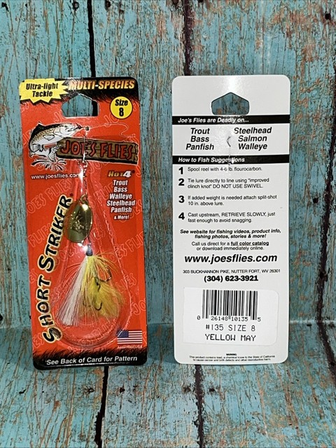 Joe's Flies Short Striker Classic Spinner