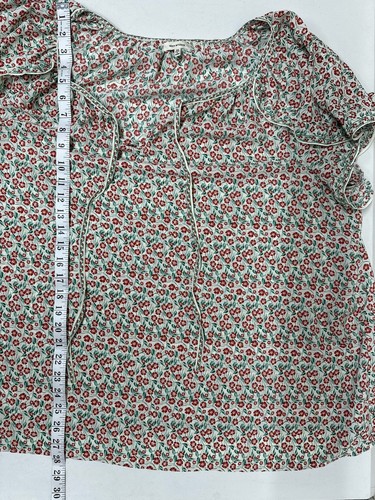 Women’s Max Studio Top Size 3XL Floral Butterfly Sleeves Excellent Condition - Picture 12 of 16