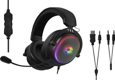 Speedlink CONUX RGB Stereo Gaming Headset - for PC/PS5/PS4/Xbox Series Black