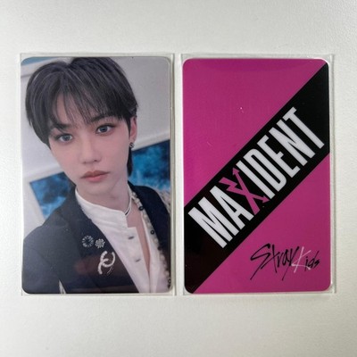 Stray Kids FELIX Maxident OFFICIAL Soundwave Lucky Draw Photocard PC