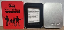 Zippo The Beatles Tin And Box Empty- No Lighter See Notes 