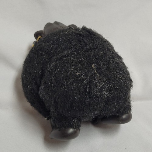 Applause Magical Mini Murphy Gorilla Plush 4in Drk Brown Banana Earring 1987 Vtg - Picture 3 of 5