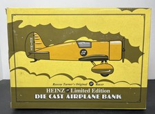 Roscoe Turner's Original 57 Racer Heinz Limited Edition Die Cast Airplane Bank