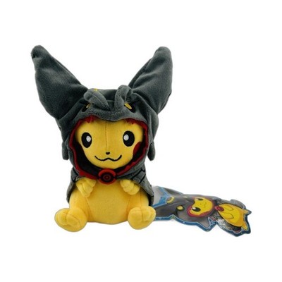 Pokemon Pikachu 10'' Removable Hoodie -shine Rayquaza Cute Soft Plush Plushie
