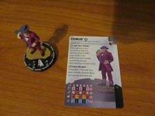 DC HEROCLIX LANTERN LEGACY R GAMBLER 036 RARE INJUSTICE LEAGUE WITH CARD NEW