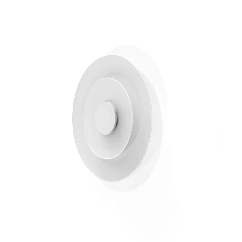 Lampada Soffitto Parete LINEA LIGHT JOINT Plafoniera Design Bianco Led 55 cm, fotografia 5 di 7