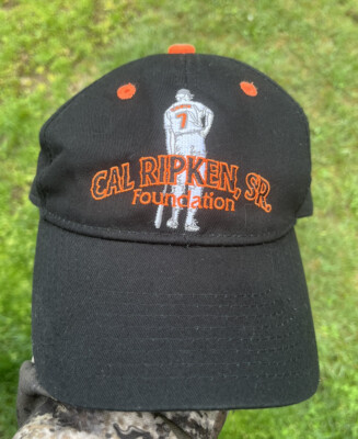 Cal Ripken Sr Foundation Hat from Event Adjustable Hat Black In Color ...