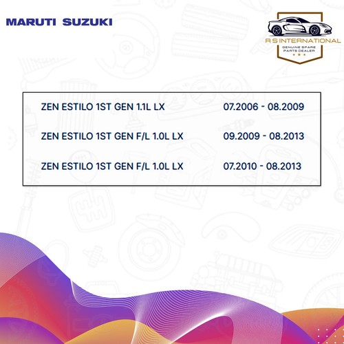 Maruti suzuki genuine zen estilo front door window regulator lh 83440M59K00 - Picture 5 of 6