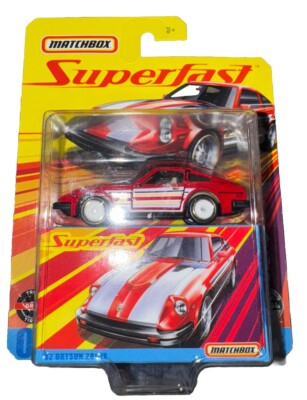 Matchbox Superfast 50th Anniversary  82 Datsun 280 ZX Opening Doors Rubber Tires