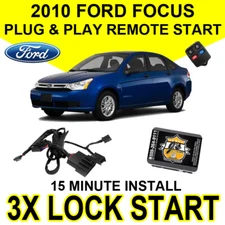 Js Alarms Remote Start Plug and Play For 2010 Ford Focus 3X Lock FO1A