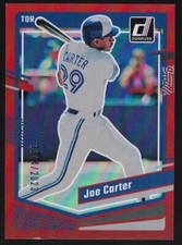 2023 Donruss Baseball Base Holo Red #220 Joe Carter /2023 Toronto Blue Jays