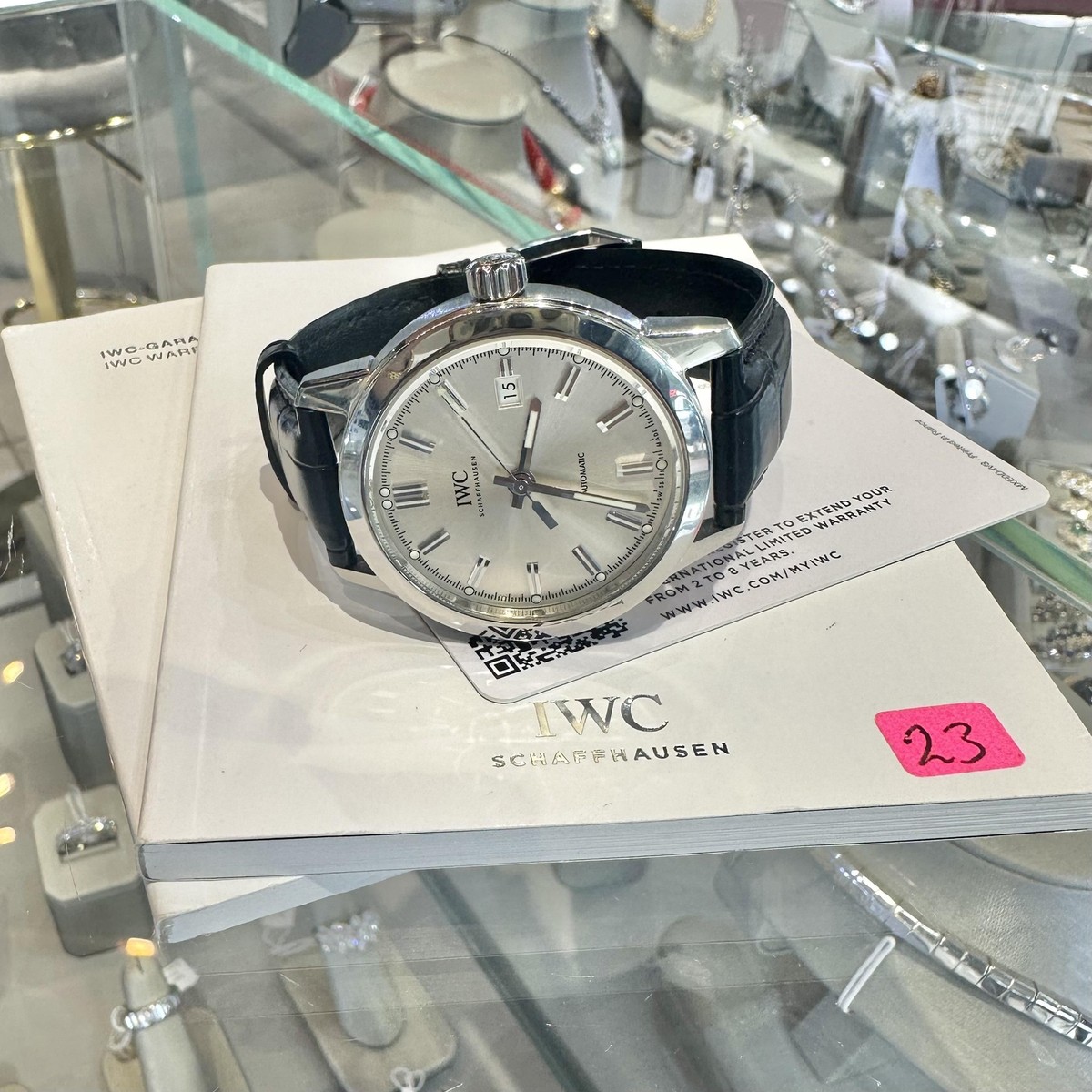 Silver Dial Iwc Iw357001 IWC Ingenieur Silver Men's Watch IW357001