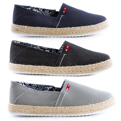 Herren Espadrilles Halbschuhe Canvas Boden Kordel Casual TOOCOOL EGZ8601