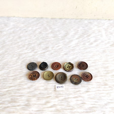 Vintage Different Bakelite Buttons Old 10Pcs BTN117