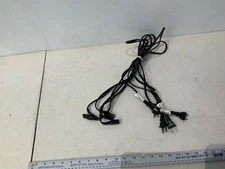 PACK OF 5 2 Prong Power Cord 3FT C7 2-Slot Cable PS5 PS4 PS3 XBOX TV USED AS IS