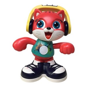 Yunaking Hola Interactive 14" Dancing Cat Clean and Tested Working