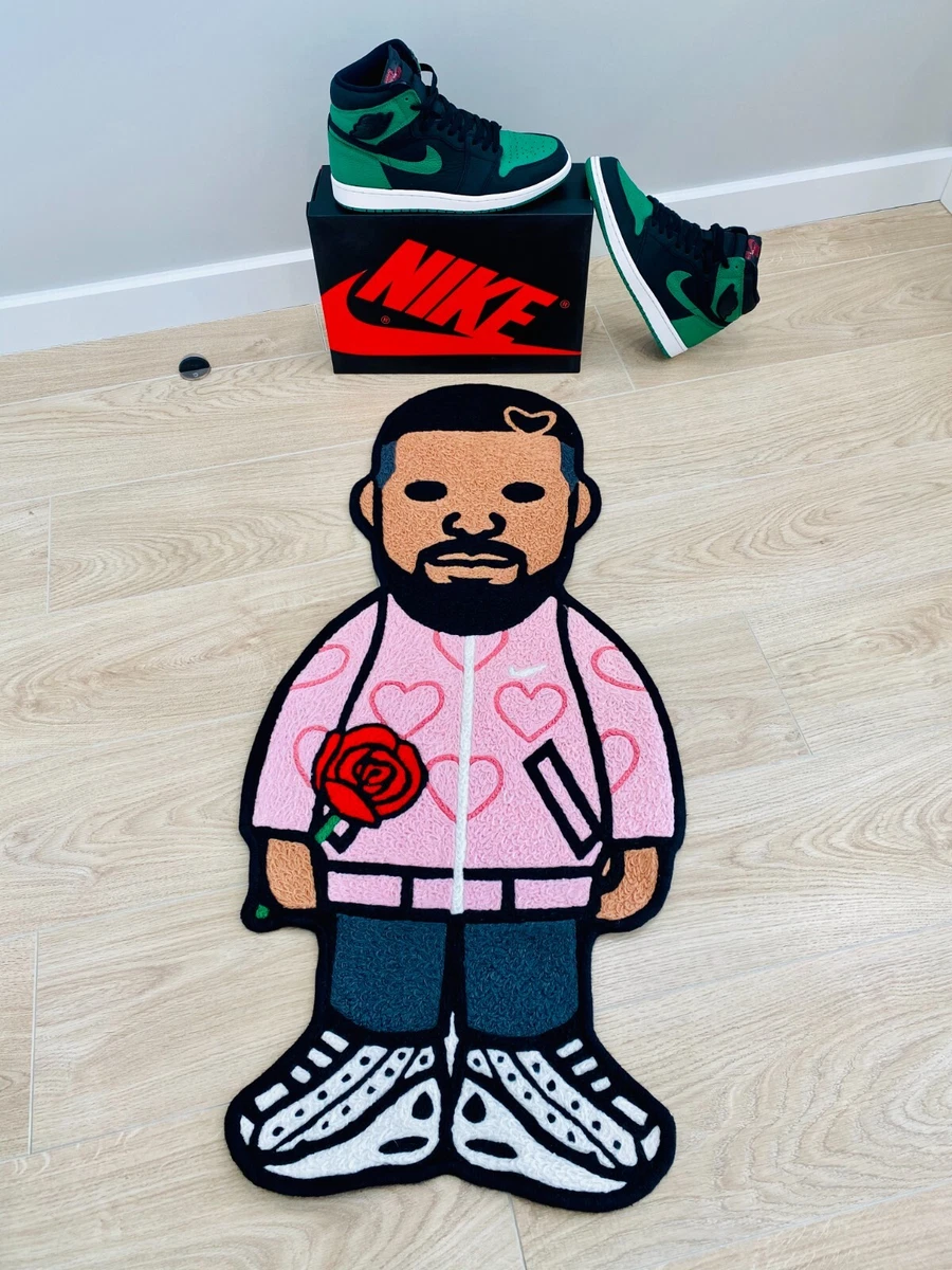 New Drake CLB Certified Lover Boy Bape Area Living Room Rugs Bedroom Wool  Carpet