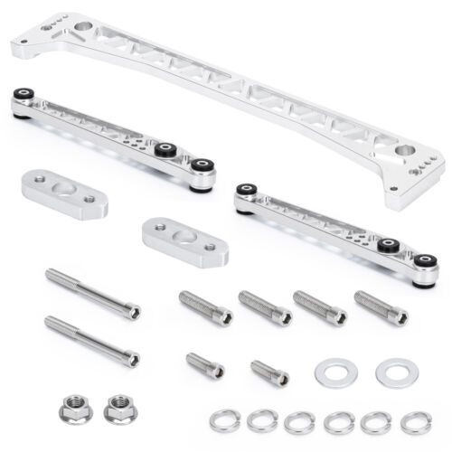 1 Set lower Lower Control Arm+Subframe Brace For 96-00 Honda Civic EK LCA - Picture 10 of 10