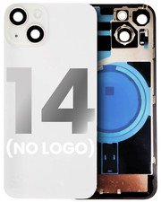 Back Glass With Steel Plate With MagSafe Magnet For iPhone 14