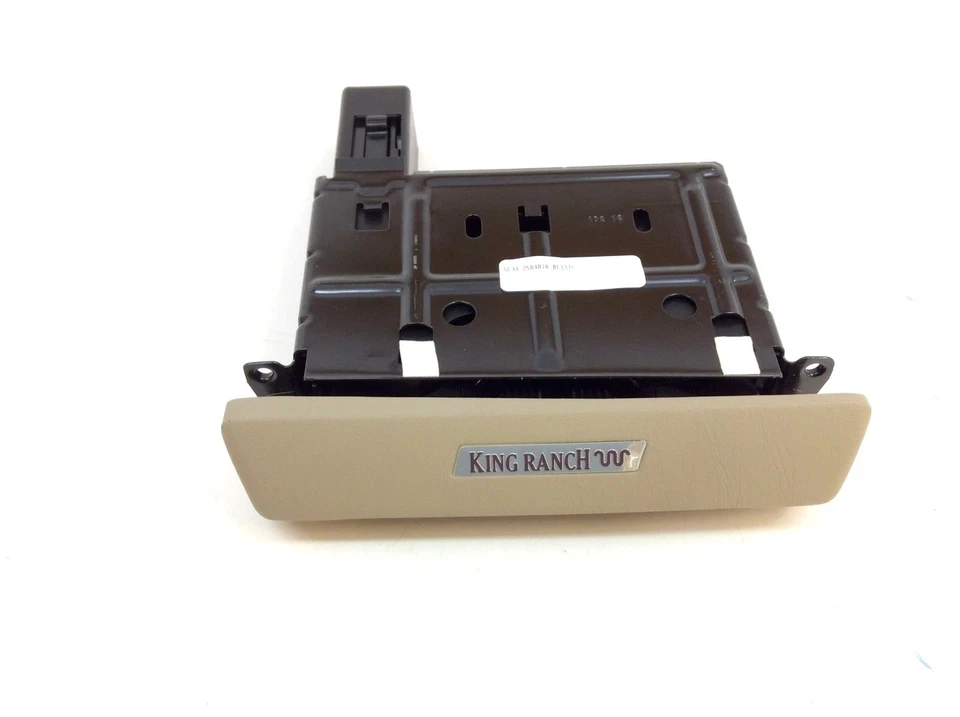 Ford F-250 F-350 King Ranch 2005 2006 bronceado tablero portavasos bandeja OEM nuevo 2504810 Foto 3 de 4