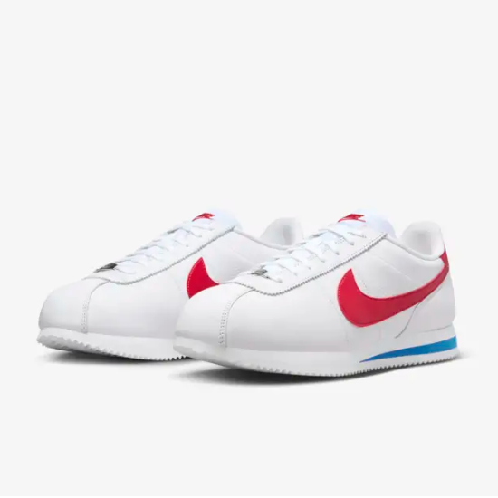 Nike Cortez Leather 'Forrest Gump' White/Varsity Red (FZ1347 Nike Cortez Leather 'Forrest Gump' White/Varsity Red (FZ1347