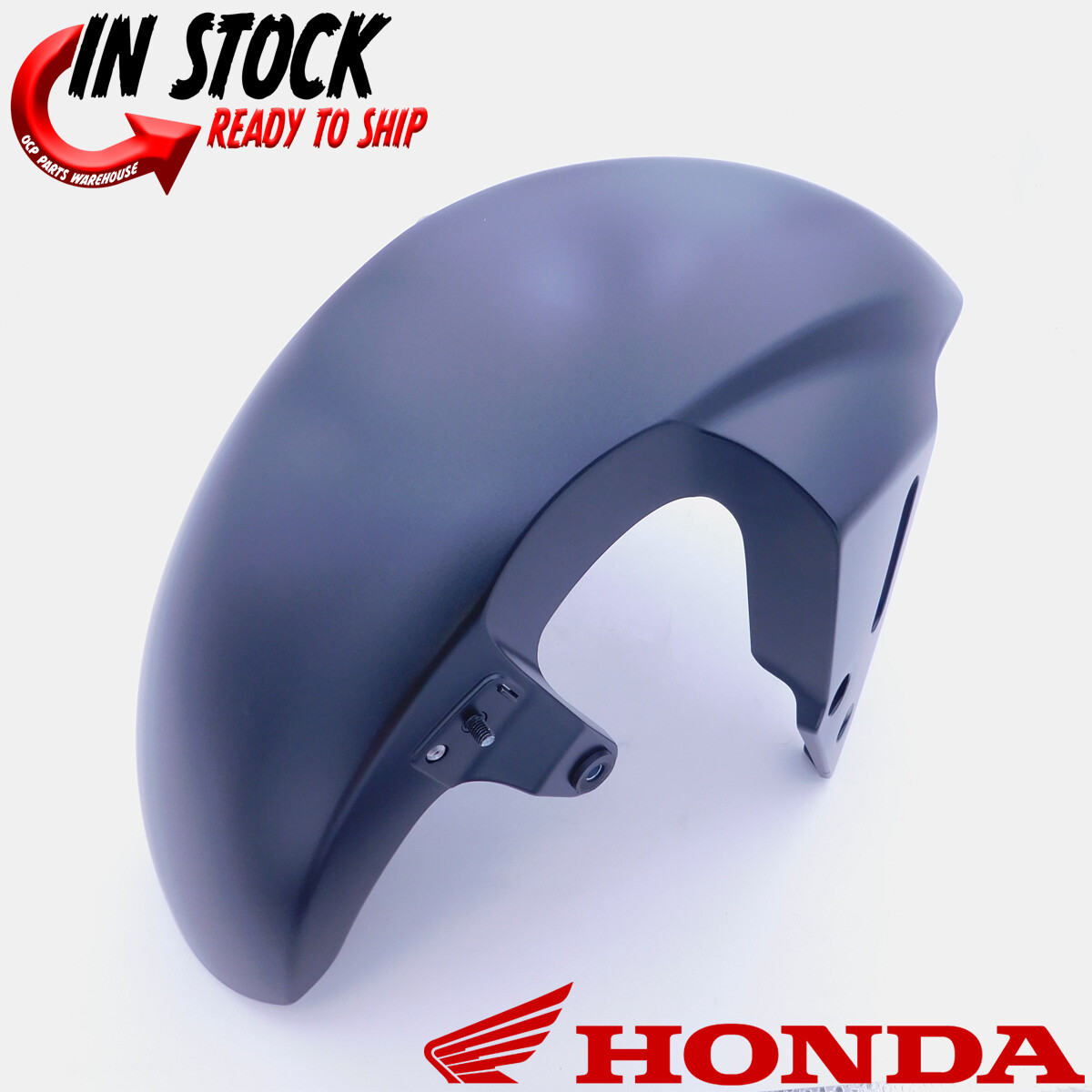 HONDA FRONT FENDER (BLACK METALLIC) 22-26 GROM 125 GENUINE OEM