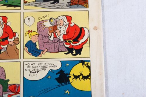 Santa Claus Funnies, 4-Color Comic, 1953 #525, 4.5 Very Good+ - Picture 5 of 8