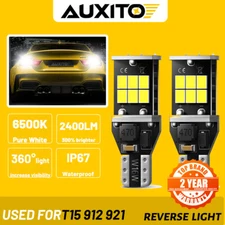 LED Backup Reverse Lights Bulbs White 921 912 2835 916 922 T15 6500K Xenon White