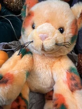 Build A Bear Vault Collection Pumpkin Kitty 2024 NWT FULL MASK