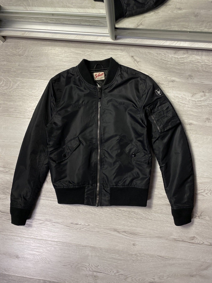Rare Schott x LFDY “New World Order” Nylon Bomber Jacket | eBay Rare Schott x LFDY “New World Order” Nylon Bomber Jacket | eBay