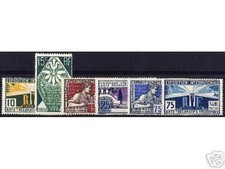 FRANCE STAMP TIMBRE YVERT 210 / 215 " SERIE ARTS DECORATIFS 1924 " NEUFS xx LUXE