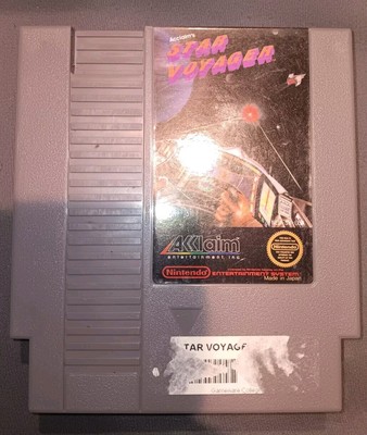 STAR VOYAGER (Nintendo NES, 1987) Cart Only Cleaned & Tested AUTHENTIC