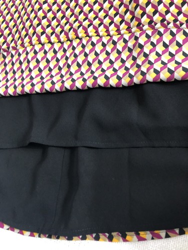 Express Women’s Spaghetti Top ~ Size Medium ~ Geometric ~Lined - Picture 5 of 10