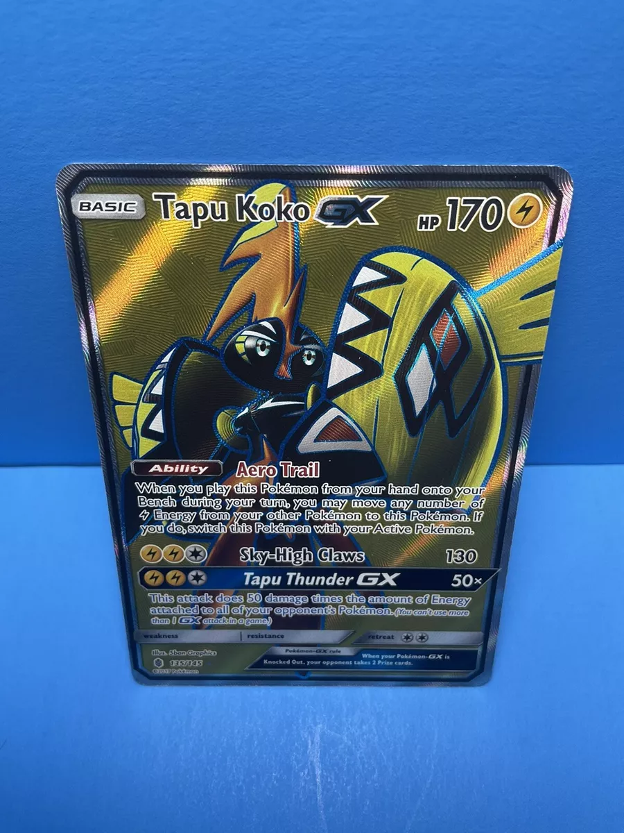 Tapu Koko GX (Full) 135/145, Guardians Rising